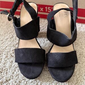 Apt. 9 Black Heeled Sandals